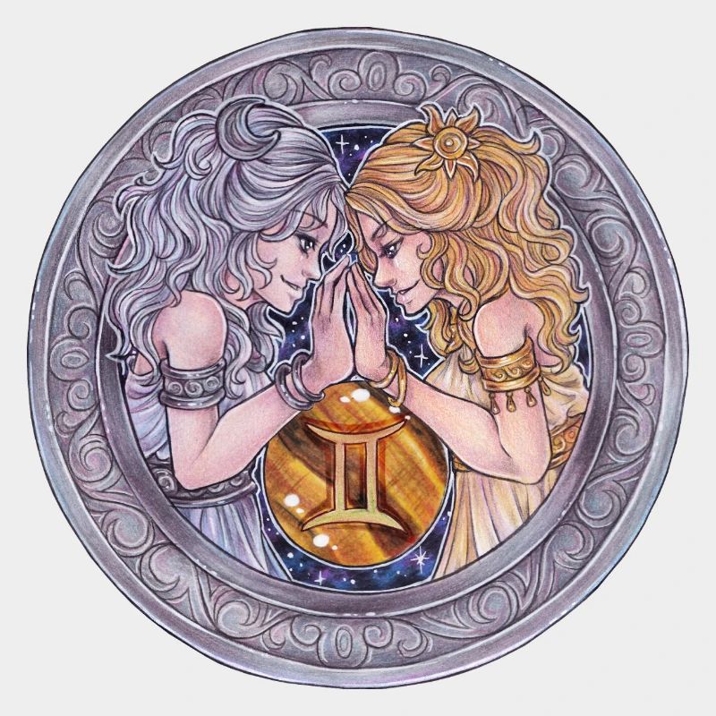 Zodiac Sign Zodiac Gemini Gemini Gift