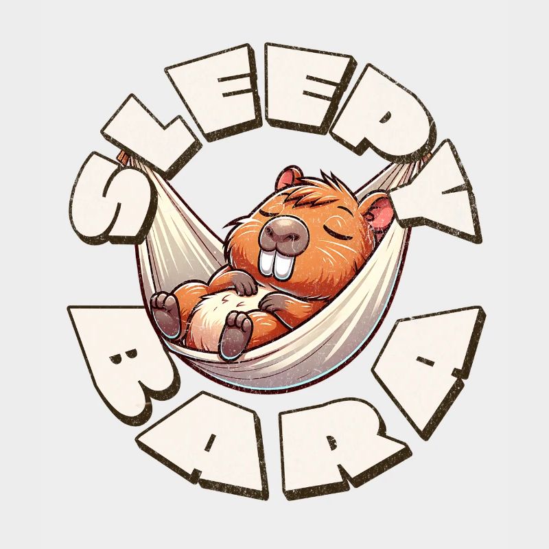 Capybara Bara Endormie