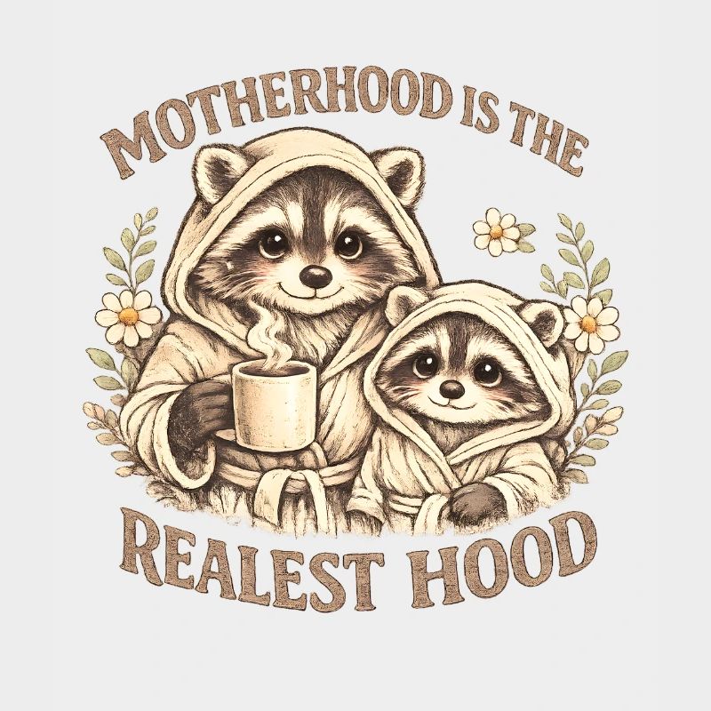 Muttertagsgeschenk, Mutterschaft ist das echtste Hood