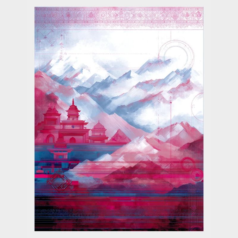 Psy-Art | Temples dans l’Himalaya