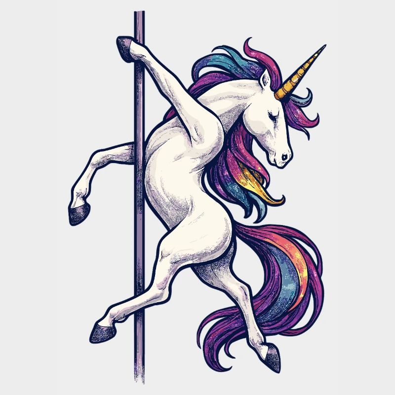 Pole Dance Unicorn Pole Dancer Pole Gift