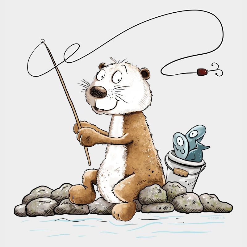 Droll Angler Otter Pêche MODARTIS