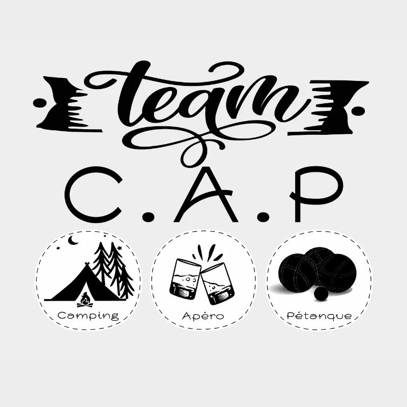 Team CAP camping apero petanque