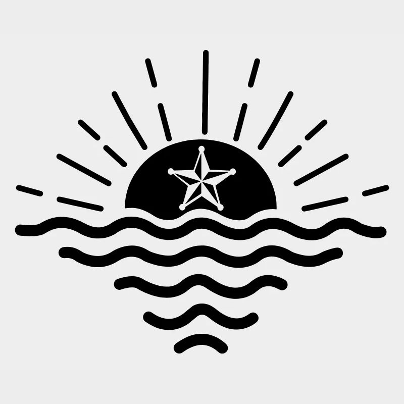 Étoile du coucher du soleil
