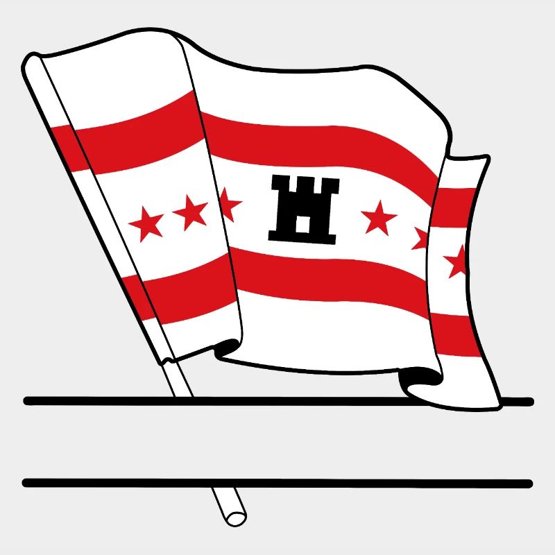 Drapeau Drenthe bannière de texte