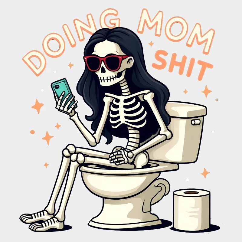 Doing Mom Shit Funny Mother's Day Doing Mom Shit