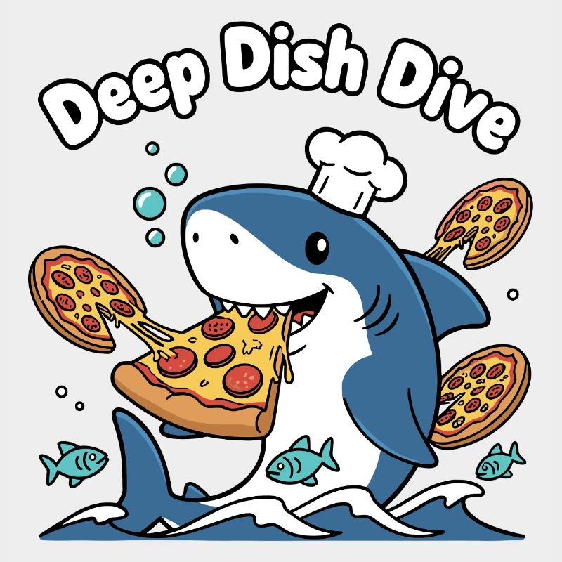 Deep Dish Dive Shark Chef