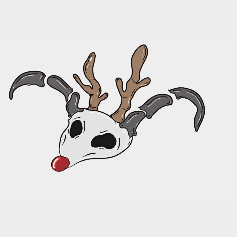 Reindeer Skull