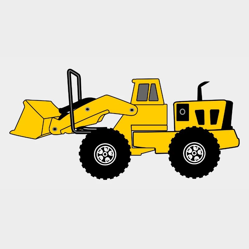 Bulldozer jaune