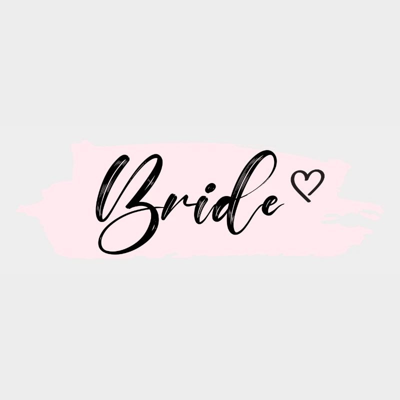 Bride -Team Bride-Heart! Customizable