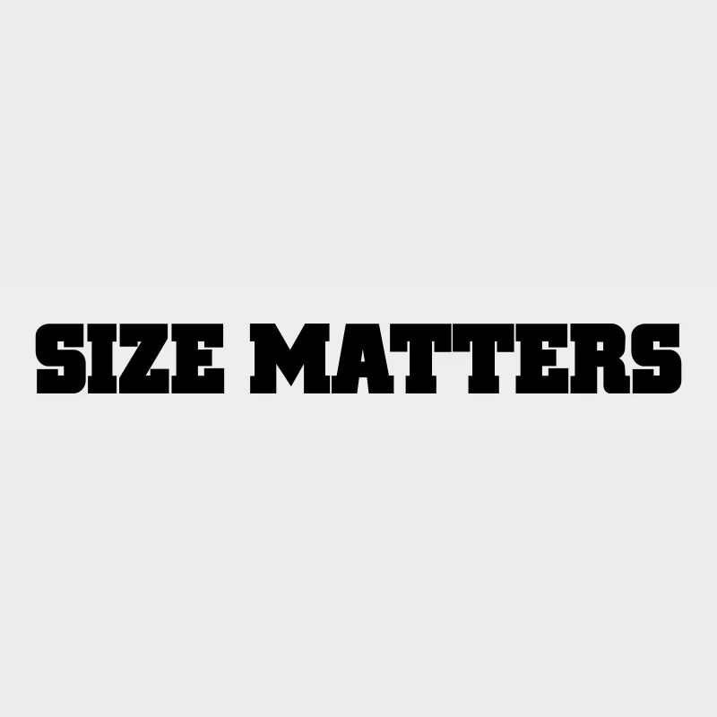 size matters