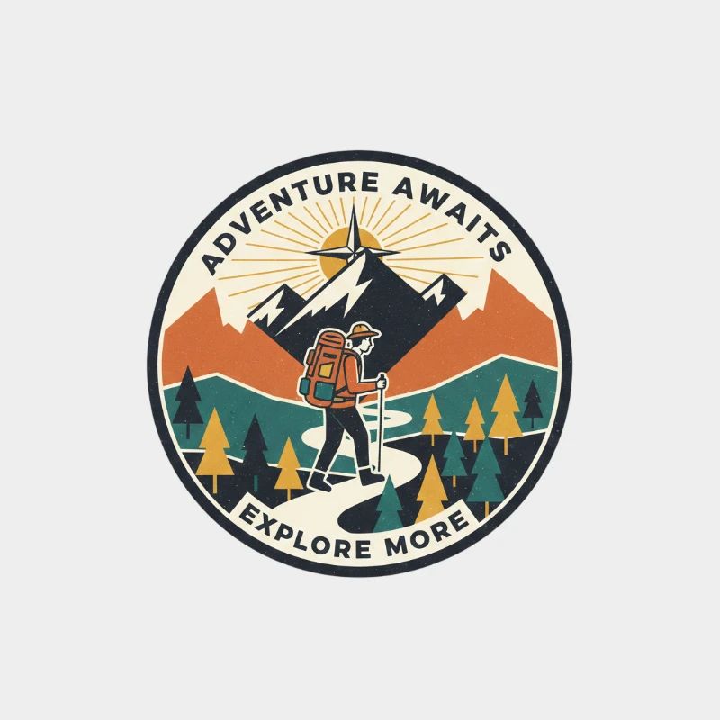 Adventure Trail Patch Wanderer