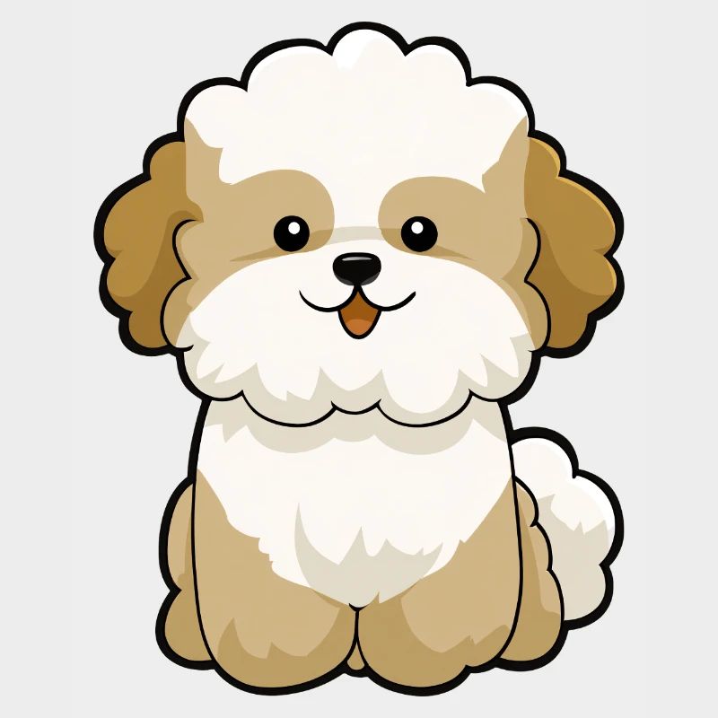 Chibi Poodle Pal Mascot
