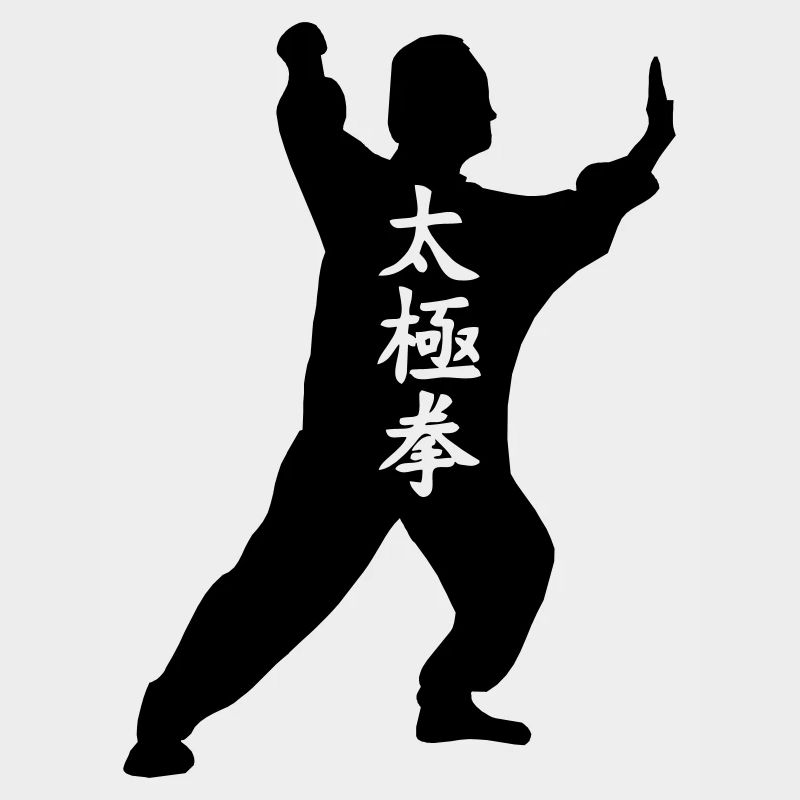 Schattenfigur Taichi