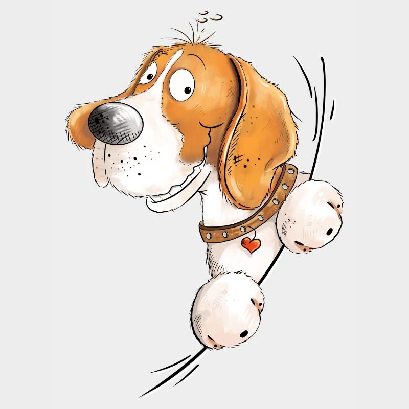 Beagle Love I Hunderasse Comic I Hund