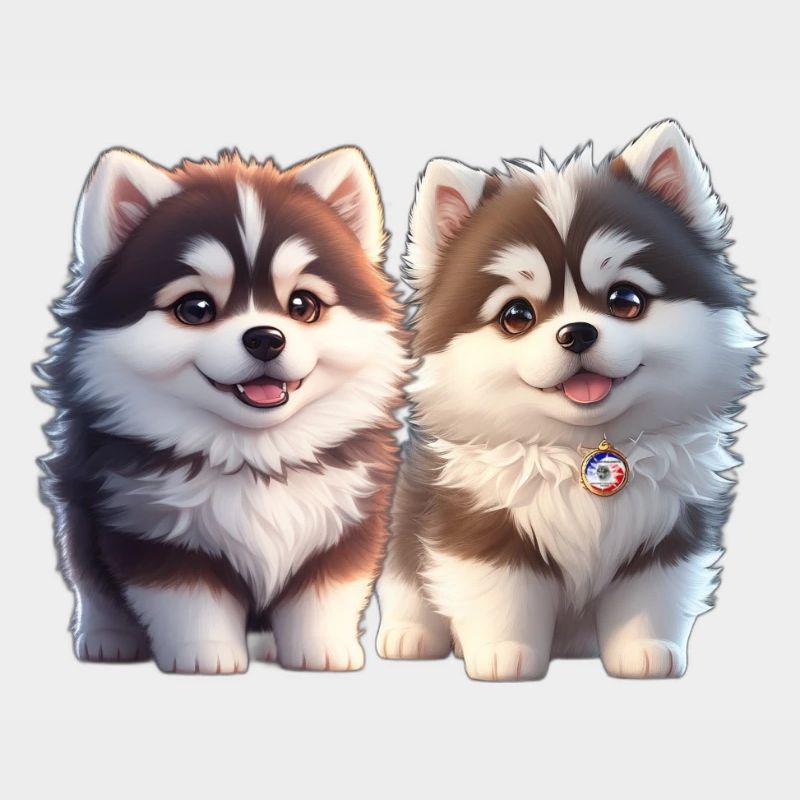 chiots malamutes