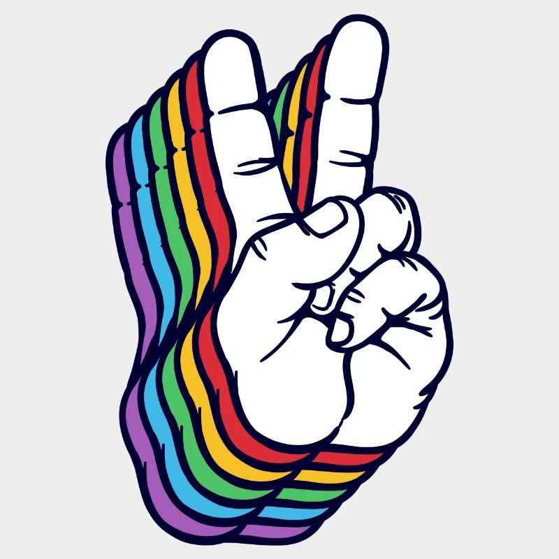 Mouvement pour la paix Signe de paix Signe de paix Amour