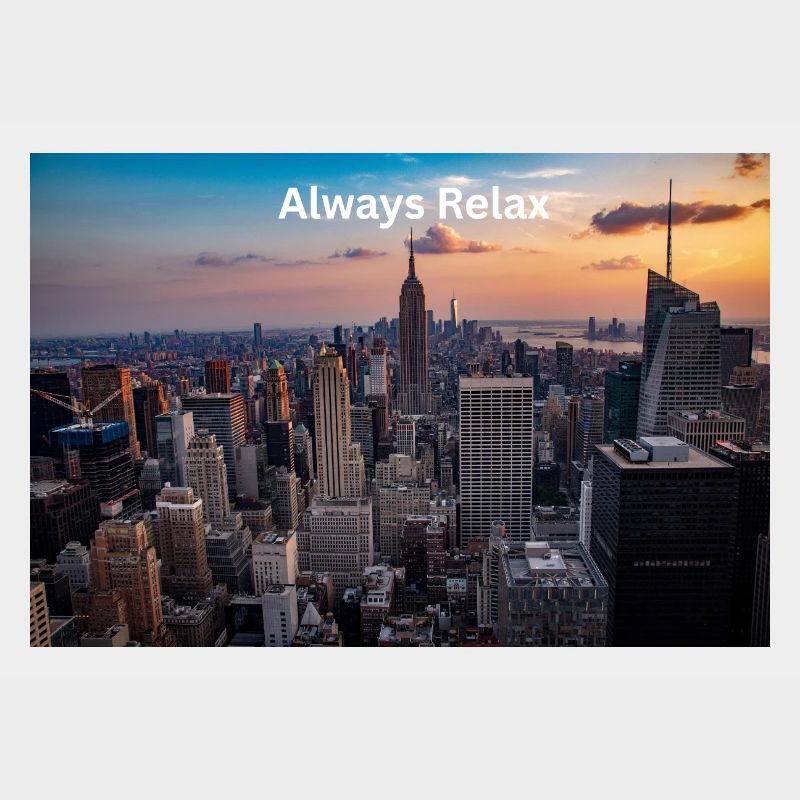 Repos urbain du soir