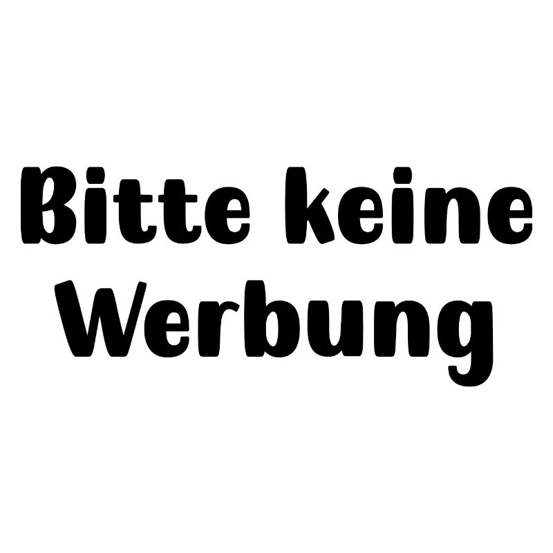 Bitte keine Werbung