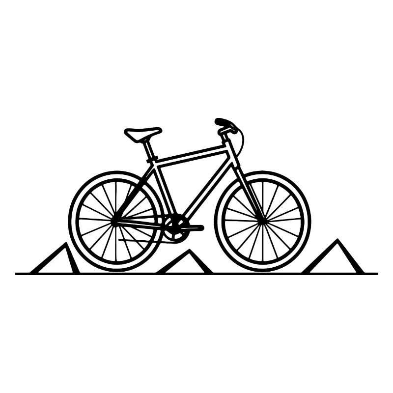 Mountain Biking Sketch