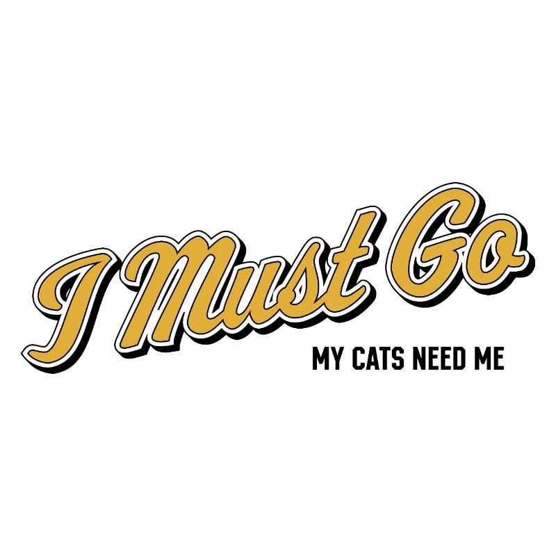I Must Go – Minimalist Statement