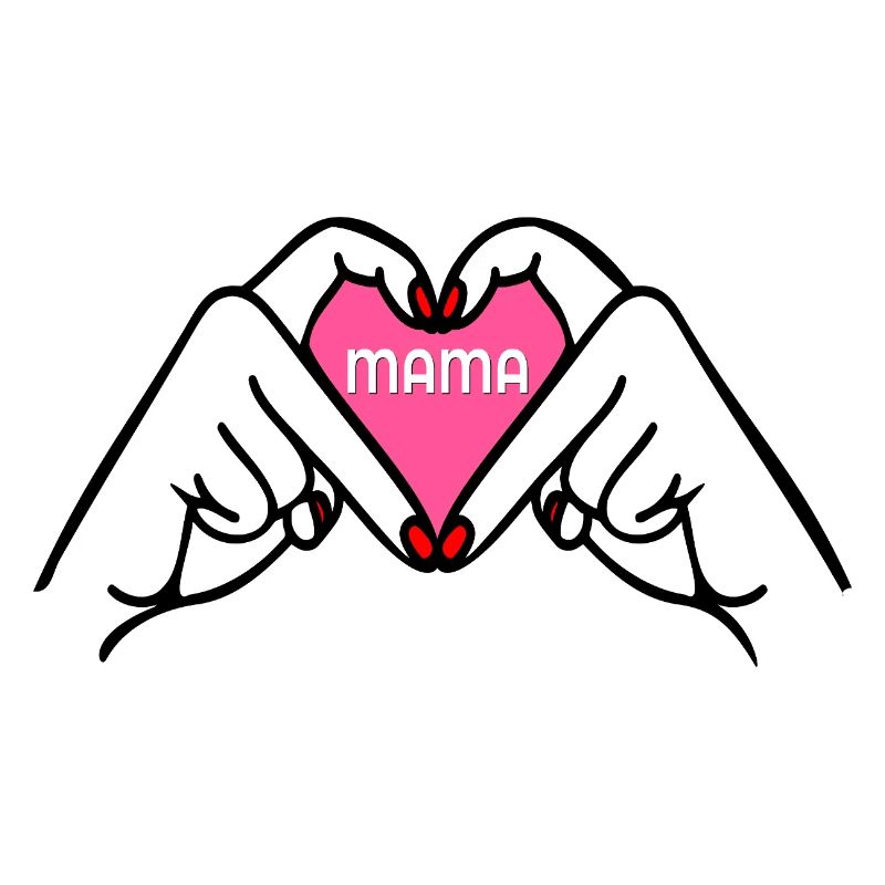 Muttertag Liebe Mama Handzeichen