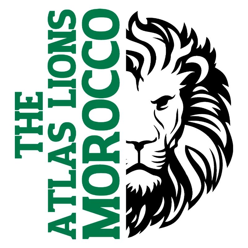 Typographie verticale du Maroc avec AtlasLion