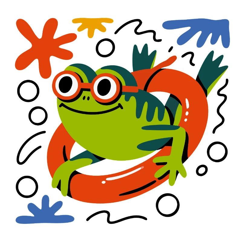 Sommer Frosch Fun