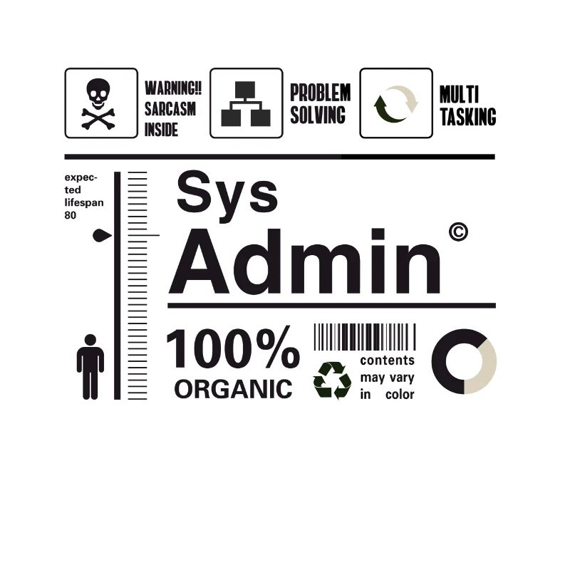 sys admin Computer Nerd pc Kit programmer Humor lo