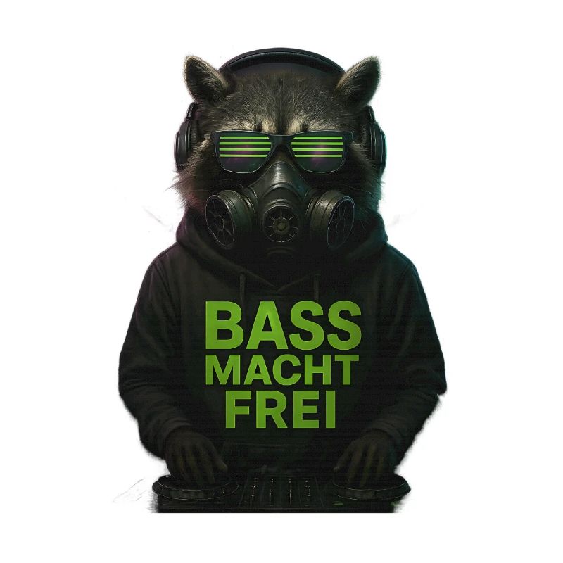Hardcore Techno Design Bass vous libère Rave Motif