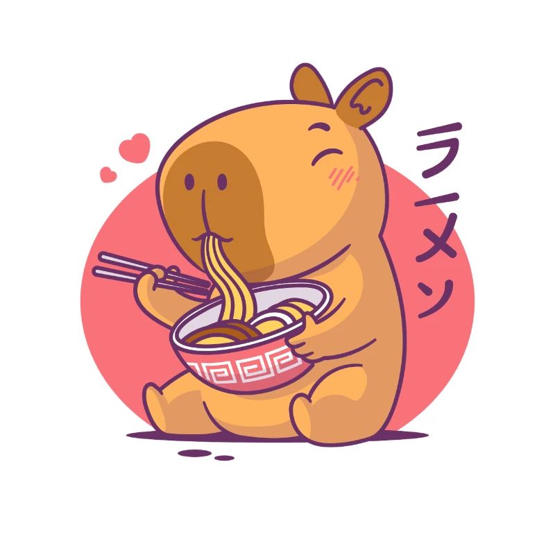 Capybara Ramen Lover