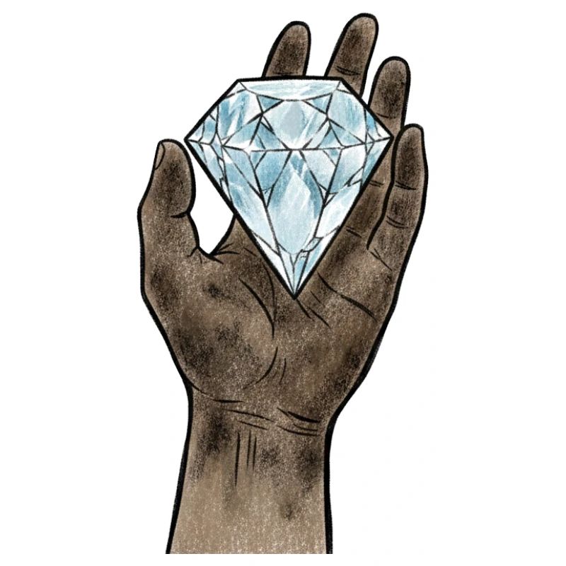 Minimalist Handmade Diamond