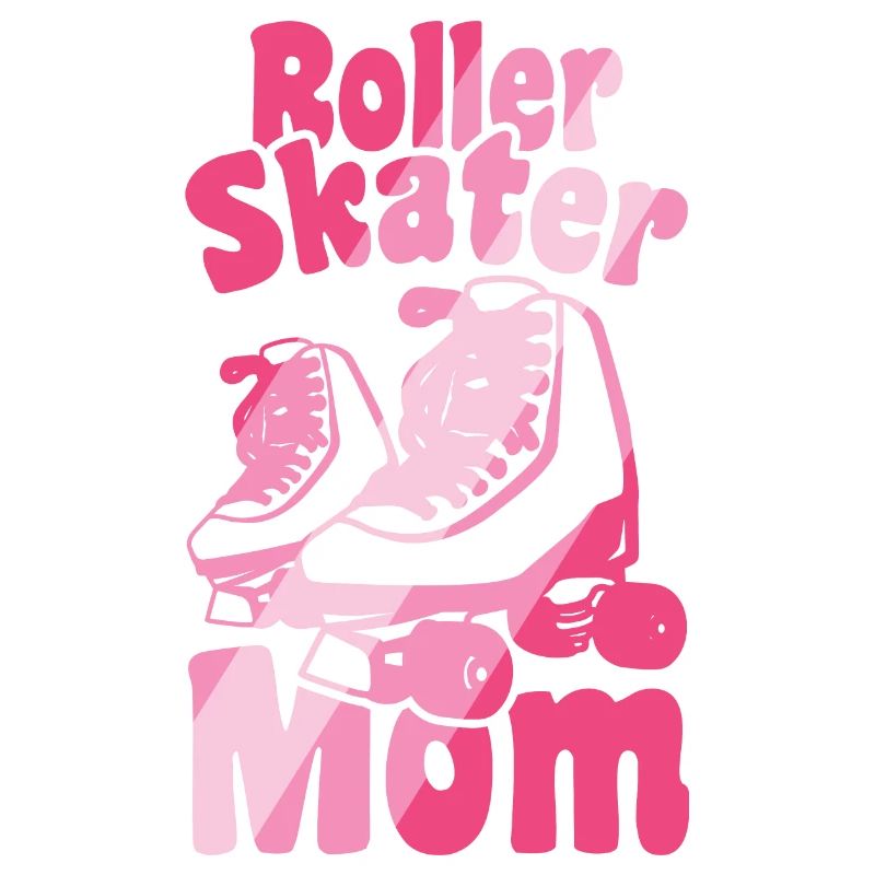 Roller skater mom