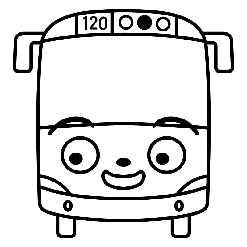 Tiny Bus – Comic Bus für Reisefans & Kinder