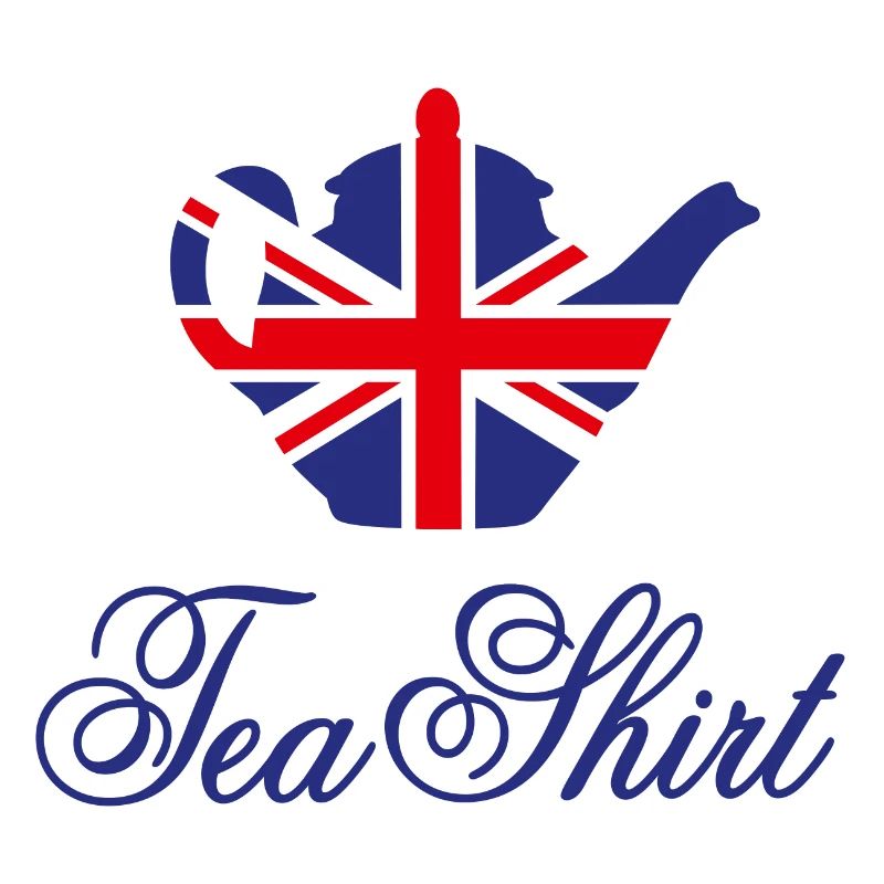 Tea Shirt British Flag Union Jack Tee Word Game