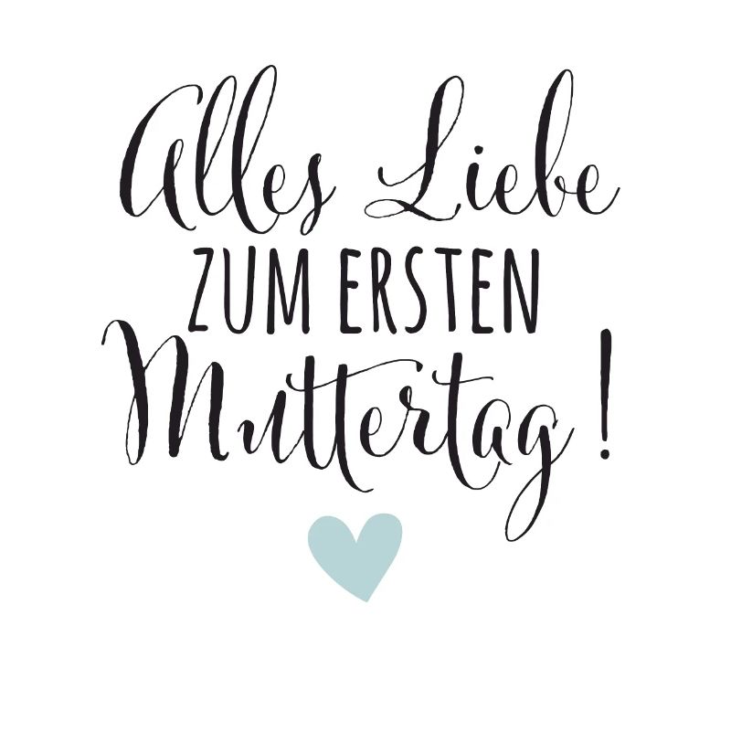 1. Muttertag Mama Mutter Baby Geschenk Babysprüche