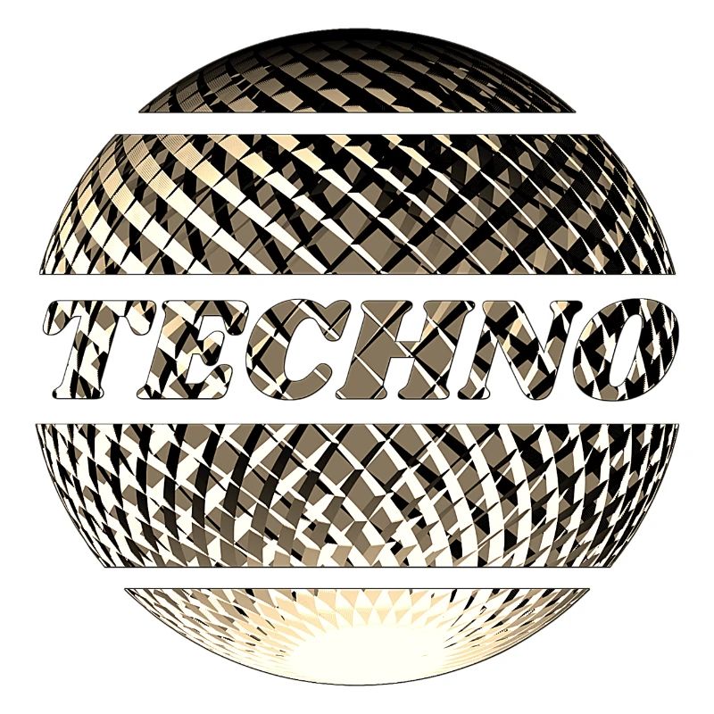 Boule techno disco or