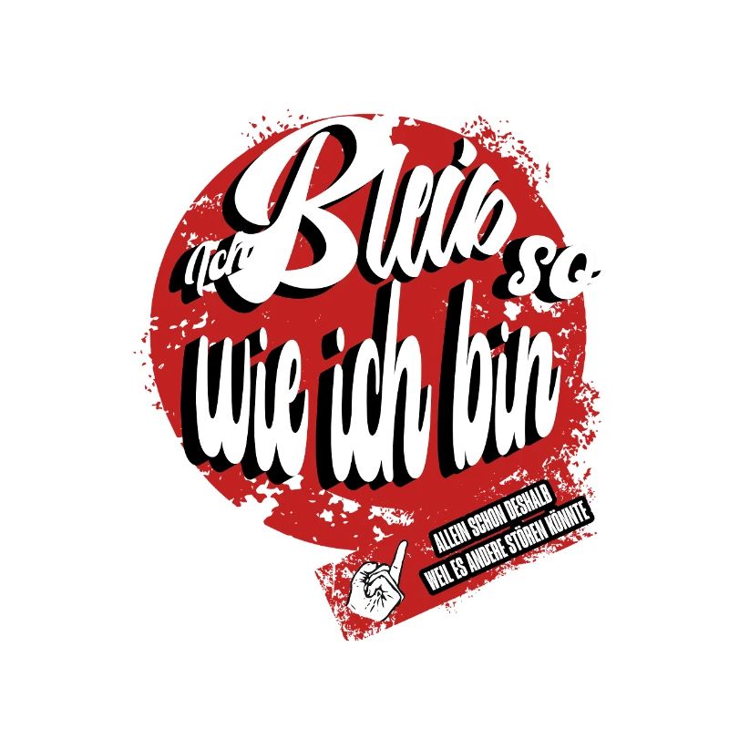 Ich bleib so
