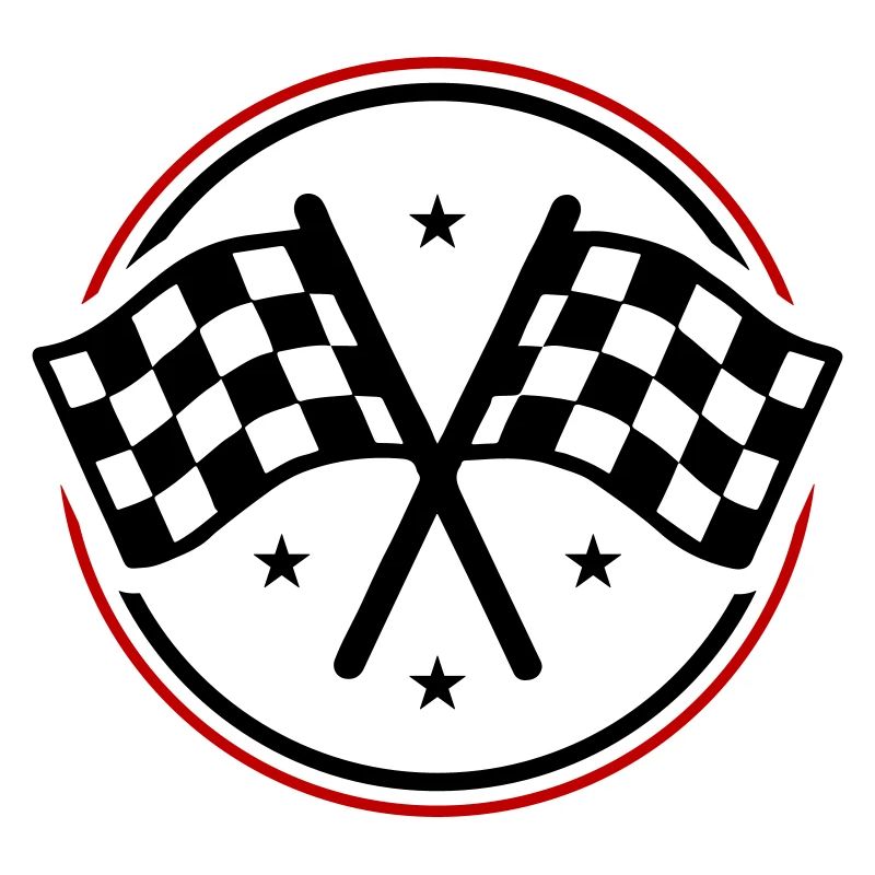 Drapeau de course à damier