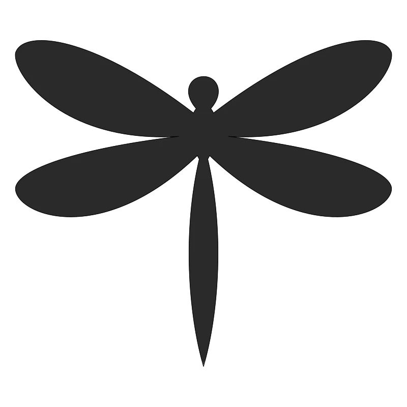 Libelle Silhouette 