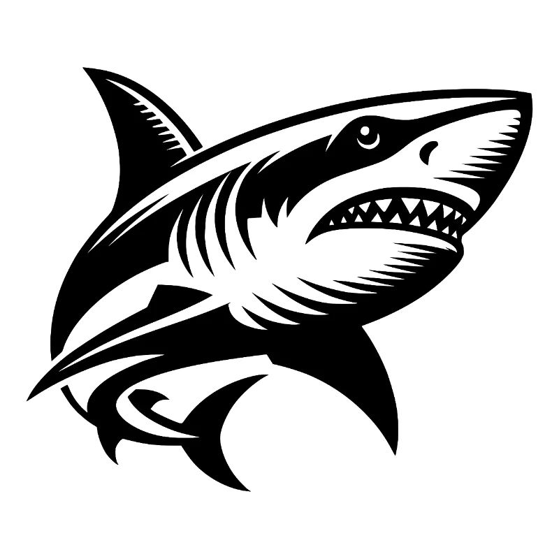 The ocean shark is calling and it has many teeth
