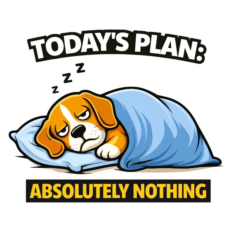 Le plan du jour : Absolument rien chien