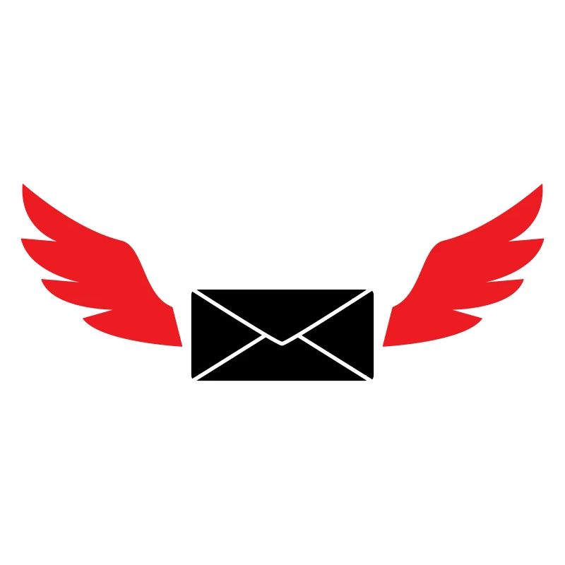 Express Mail Envelope Winged Post