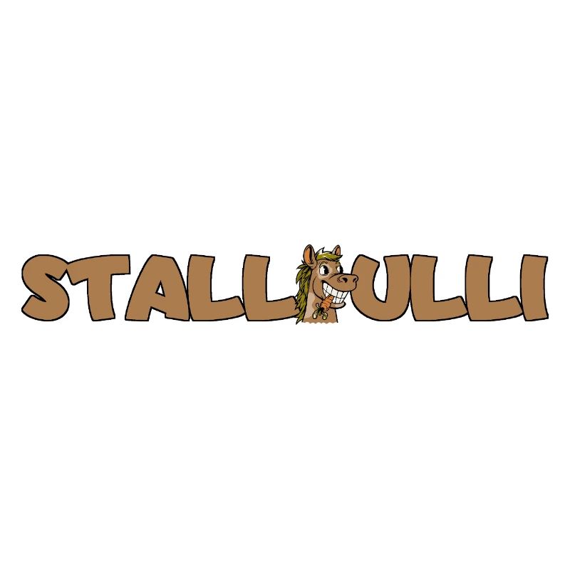 Stallpulli - Stall - Pferd Pferde Reiter Reiterin