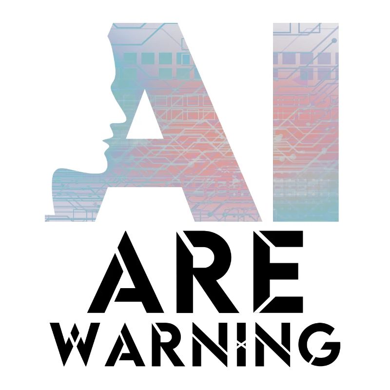 AI alert Caution artificial intelligence