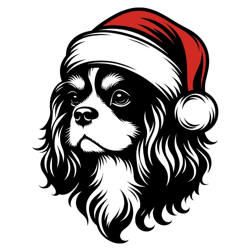 Cavalier King Christmas - Elegantes Geschenk