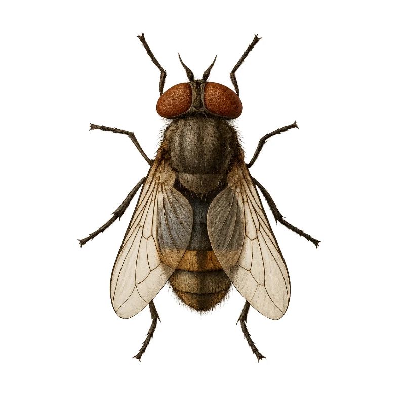 Hyperreal Fly Anatomy Tee