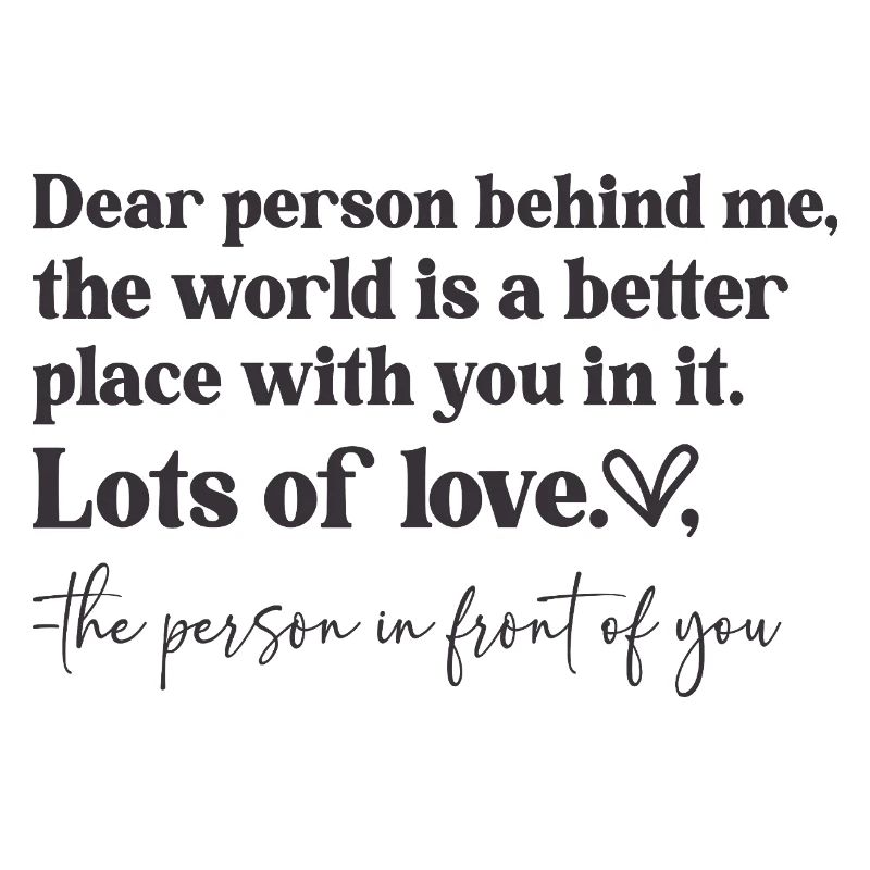 Message d'amour recto verso