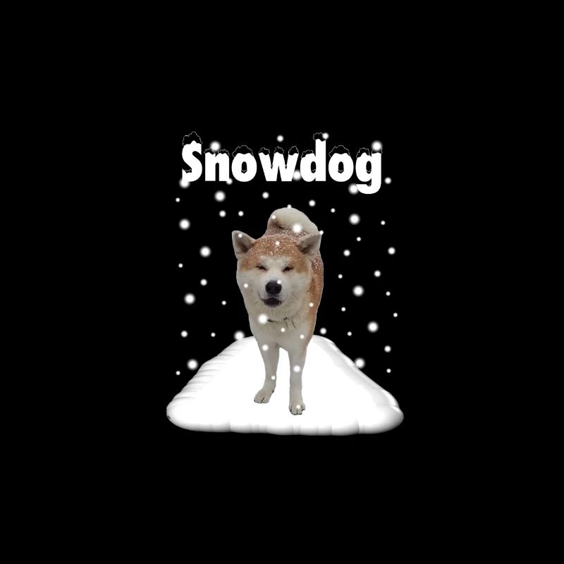 Snow Hound Akitahund Design