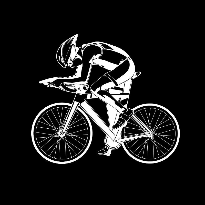Cycliste de course